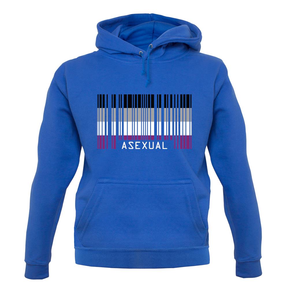 Lgbt Barcode Flags Asexual unisex hoodie Lgbt Barcode Flags Asexual unisex hoodie