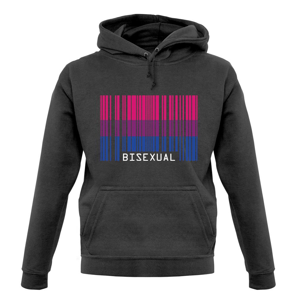 Lgbt Barcode Flags Bisexual unisex hoodie Lgbt Barcode Flags Bisexual unisex hoodie