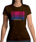 Lgbt Barcode Flags Bisexual Womens T-Shirt Lgbt Barcode Flags Bisexual Womens T-Shirt