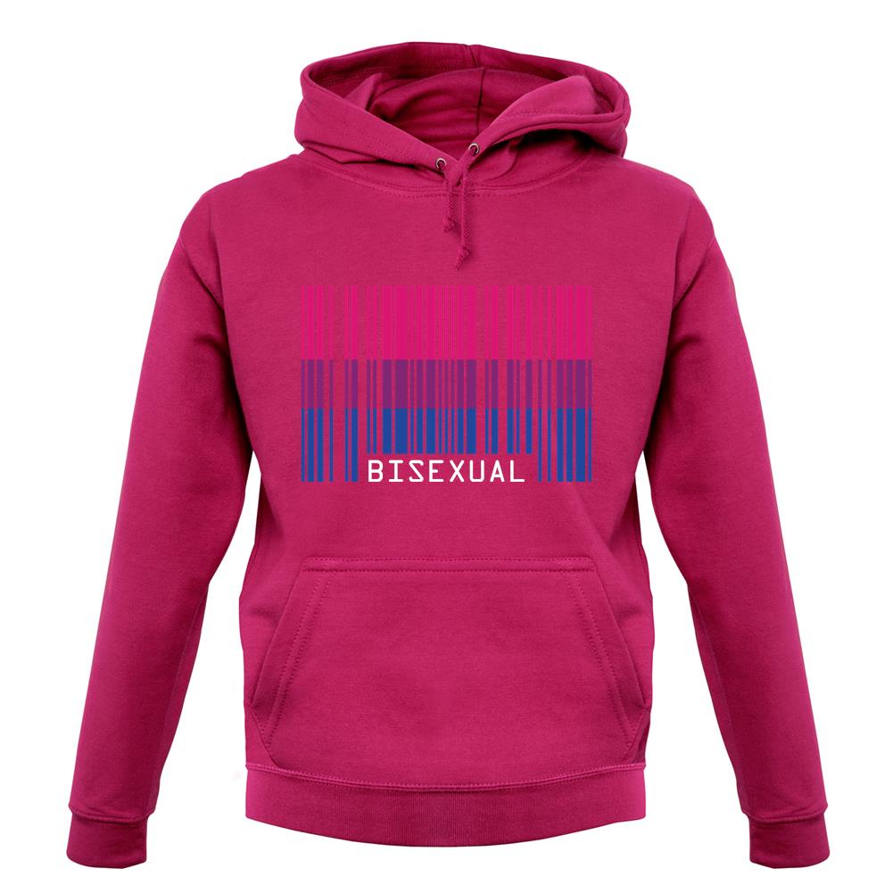 Lgbt Barcode Flags Bisexual unisex hoodie Lgbt Barcode Flags Bisexual unisex hoodie