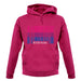 Lgbt Barcode Flags Bisexual unisex hoodie Lgbt Barcode Flags Bisexual unisex hoodie