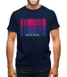 Lgbt Barcode Flags Bisexual Mens T-Shirt Lgbt Barcode Flags Bisexual Mens T-Shirt