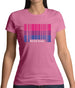 Lgbt Barcode Flags Bisexual Womens T-Shirt Lgbt Barcode Flags Bisexual Womens T-Shirt