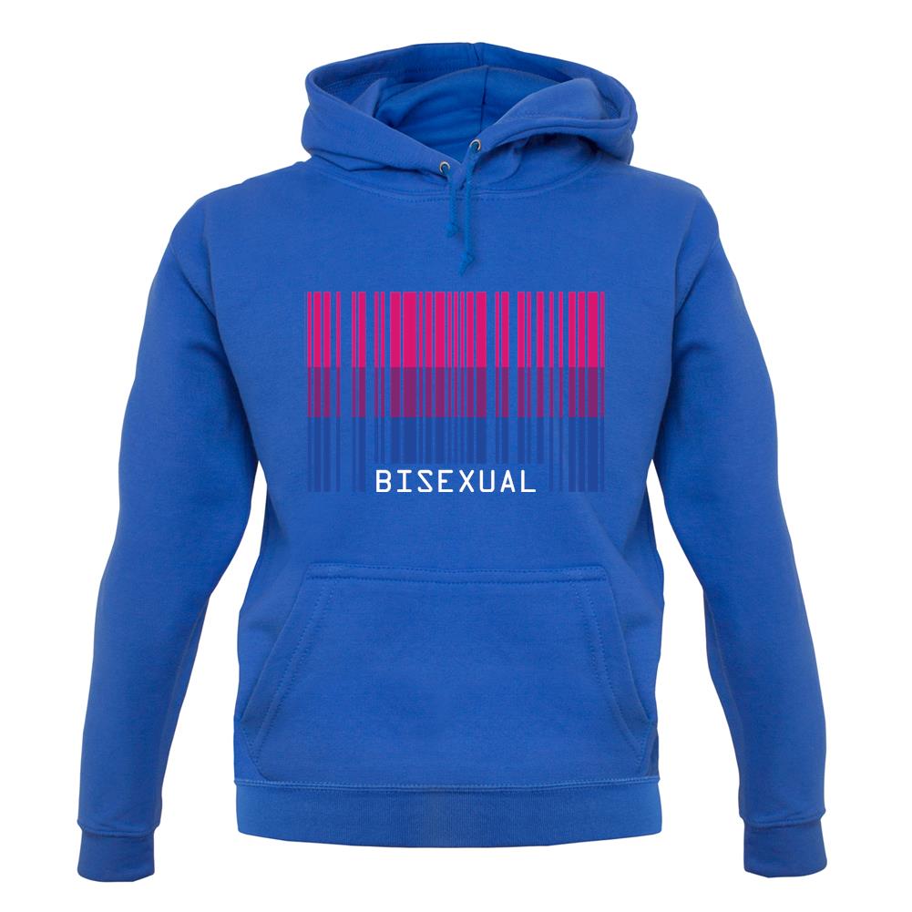 Lgbt Barcode Flags Bisexual unisex hoodie Lgbt Barcode Flags Bisexual unisex hoodie
