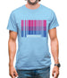Lgbt Barcode Flags Bisexual Mens T-Shirt Lgbt Barcode Flags Bisexual Mens T-Shirt