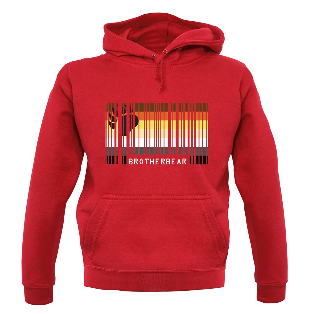 Lgbt Barcode Flags Brother Bear unisex hoodie Lgbt Barcode Flags Brother Bear unisex hoodie