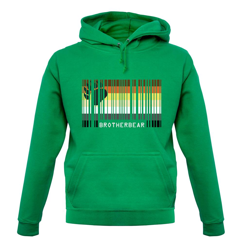 Lgbt Barcode Flags Brother Bear unisex hoodie Lgbt Barcode Flags Brother Bear unisex hoodie