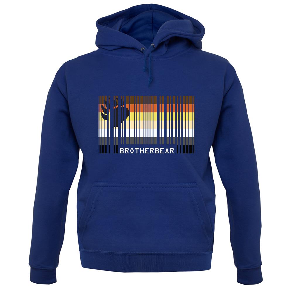 Lgbt Barcode Flags Brother Bear unisex hoodie Lgbt Barcode Flags Brother Bear unisex hoodie