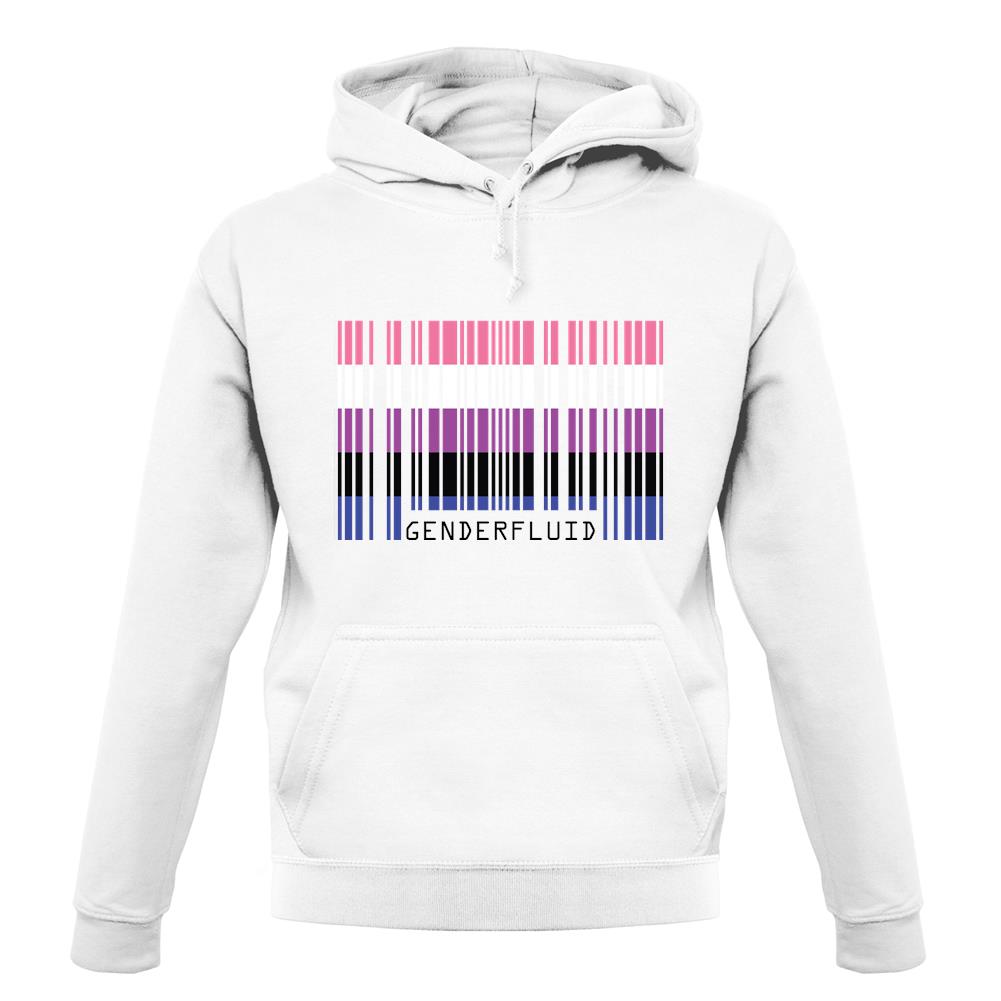 Lgbt Barcode Flags Gender Fluid unisex hoodie Lgbt Barcode Flags Gender Fluid unisex hoodie