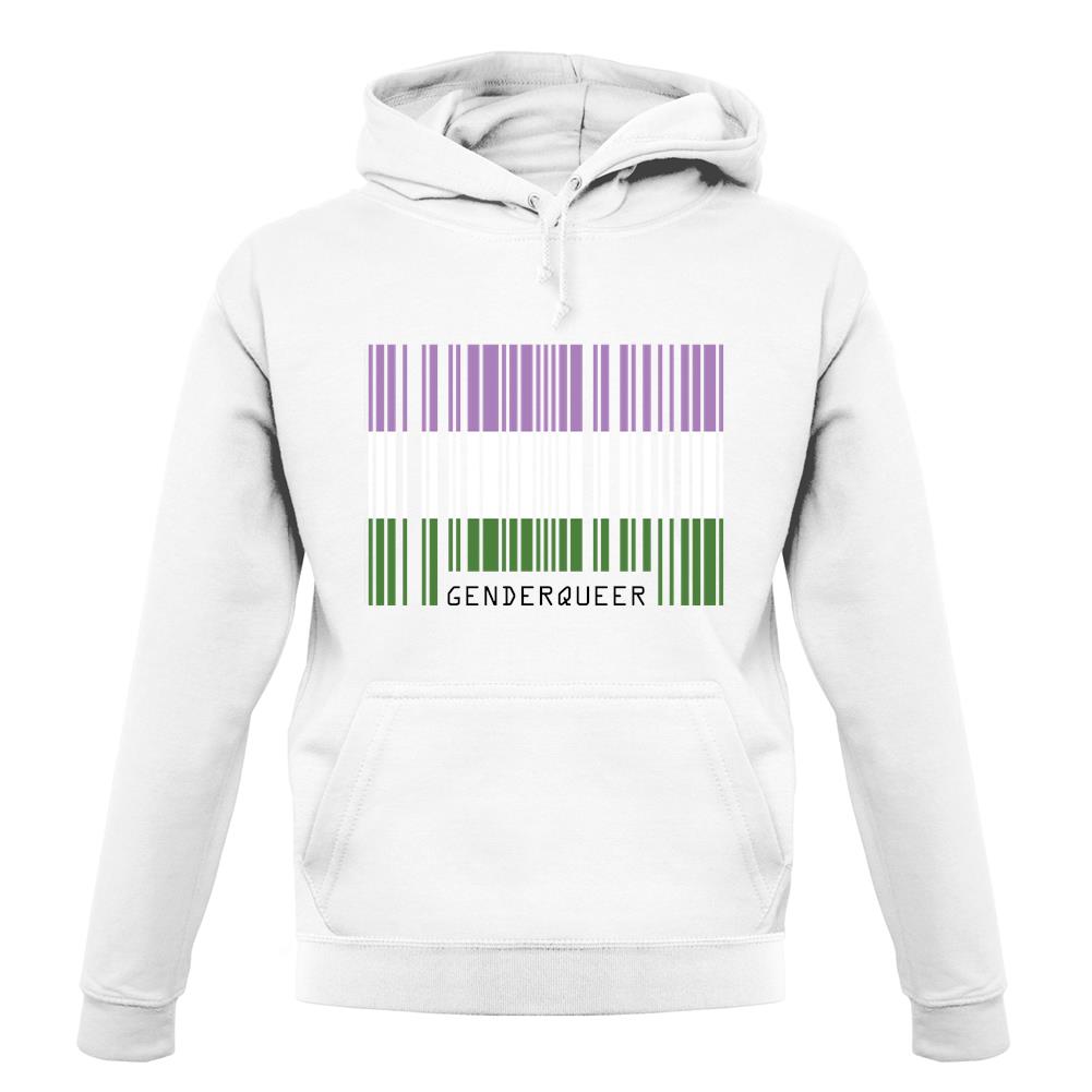 Lgbt Barcode Flags Gender Queer unisex hoodie Lgbt Barcode Flags Gender Queer unisex hoodie