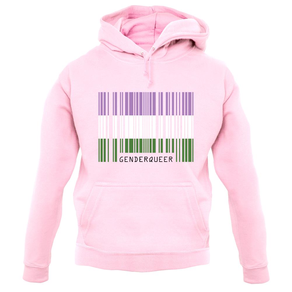 Lgbt Barcode Flags Gender Queer unisex hoodie Lgbt Barcode Flags Gender Queer unisex hoodie