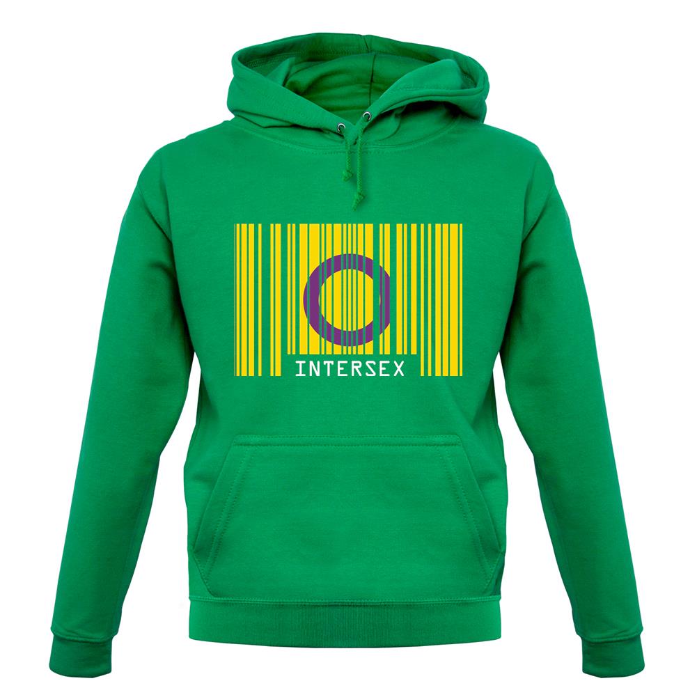 Lgbt Barcode Flags Intersex unisex hoodie Lgbt Barcode Flags Intersex unisex hoodie