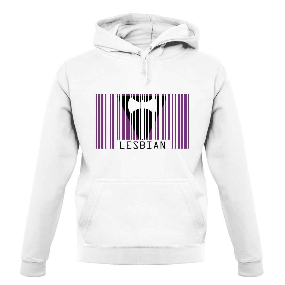 Lgbt Barcode Flags Lesbian unisex hoodie Lgbt Barcode Flags Lesbian unisex hoodie