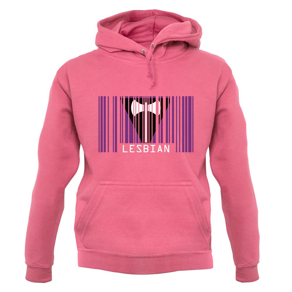 Lgbt Barcode Flags Lesbian unisex hoodie Lgbt Barcode Flags Lesbian unisex hoodie
