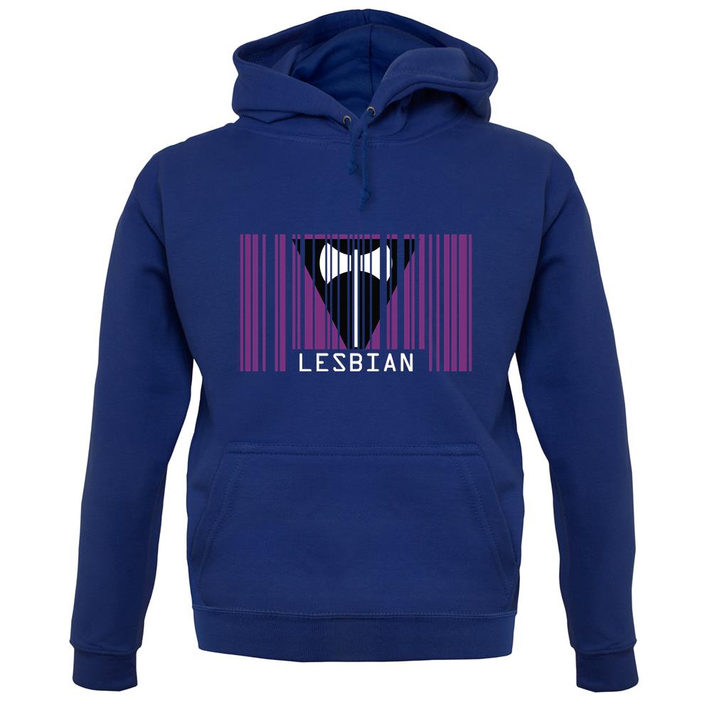 Lgbt Barcode Flags Lesbian unisex hoodie Lgbt Barcode Flags Lesbian unisex hoodie