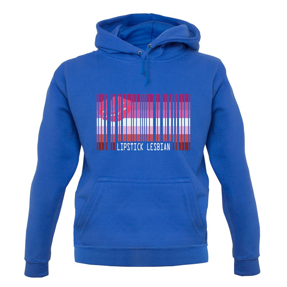 Lgbt Barcode Flags Lipstick Lesbian unisex hoodie Lgbt Barcode Flags Lipstick Lesbian unisex hoodie