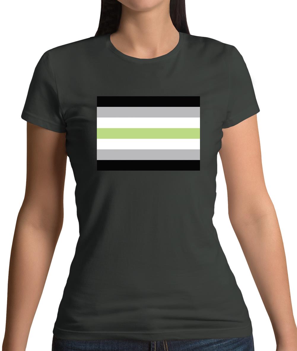 Lgbt Flags Agender Womens T-Shirt Lgbt Flags Agender Womens T-Shirt