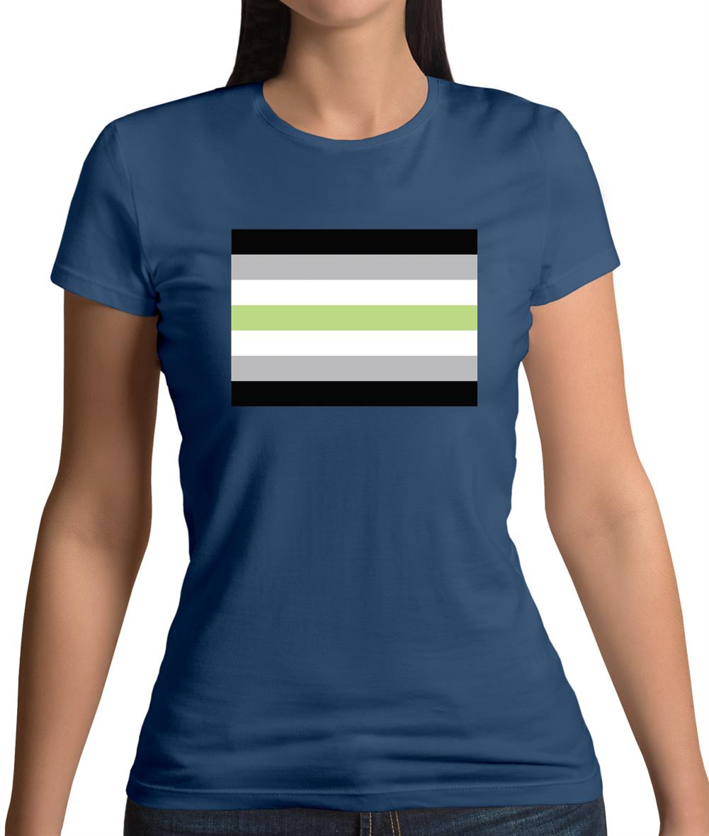 Lgbt Flags Agender Womens T-Shirt Lgbt Flags Agender Womens T-Shirt