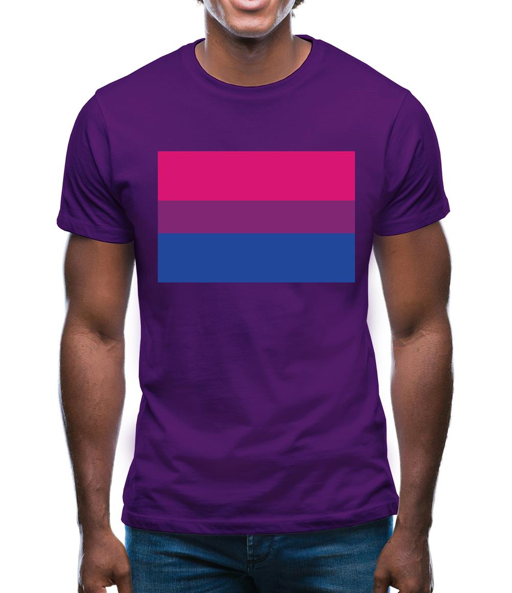 Lgbt Flags Bisexual Mens T-Shirt Lgbt Flags Bisexual Mens T-Shirt