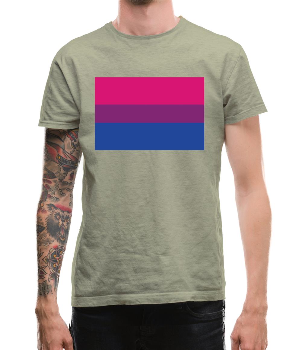 Lgbt Flags Bisexual Mens T-Shirt Lgbt Flags Bisexual Mens T-Shirt