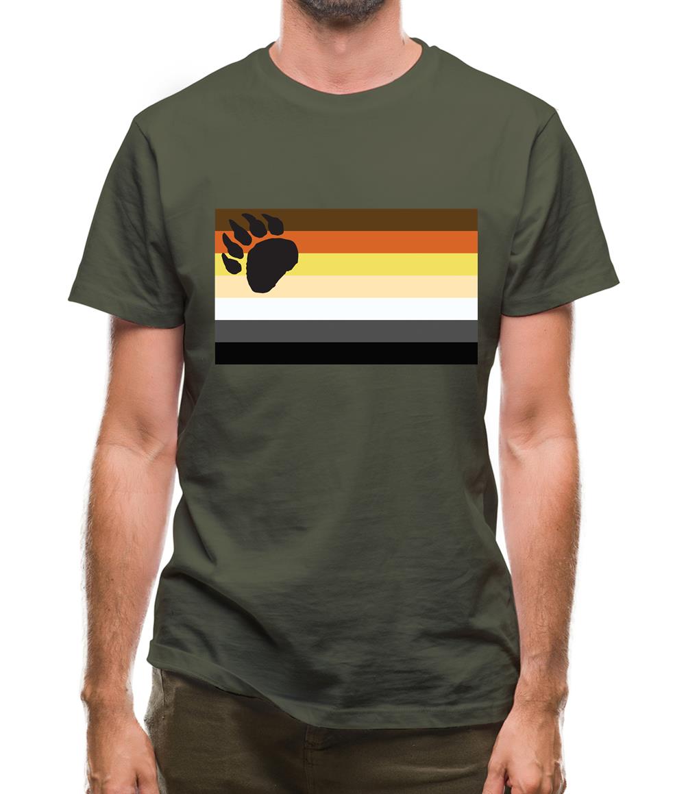 Lgbt Flags Brother Bear Mens T-Shirt Lgbt Flags Brother Bear Mens T-Shirt