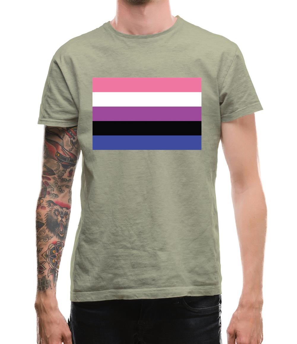 Lgbt-Gender Fluid Mens T-Shirt Lgbt-Gender Fluid Mens T-Shirt