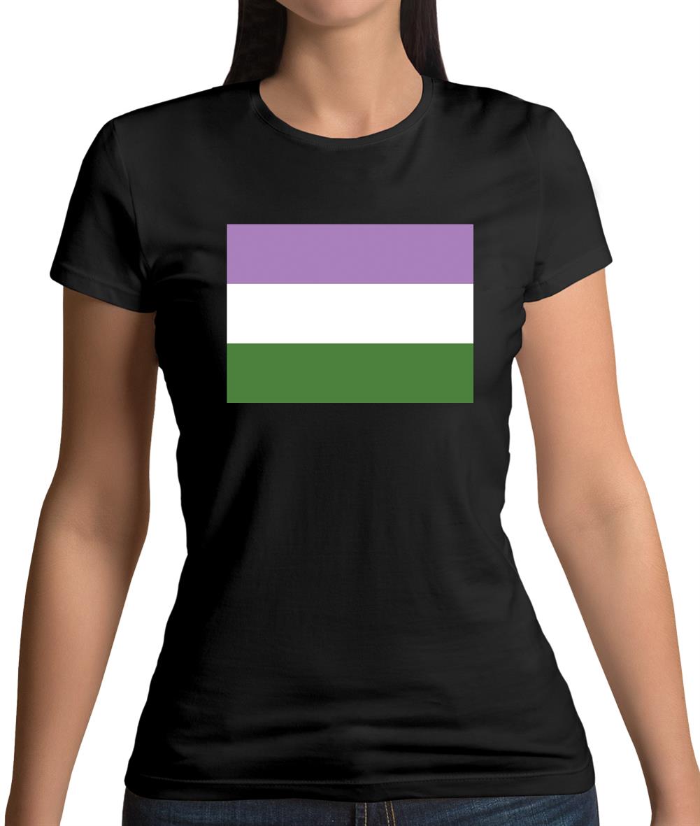 Lgbt Flags Gender Queer Womens T-Shirt Lgbt Flags Gender Queer Womens T-Shirt