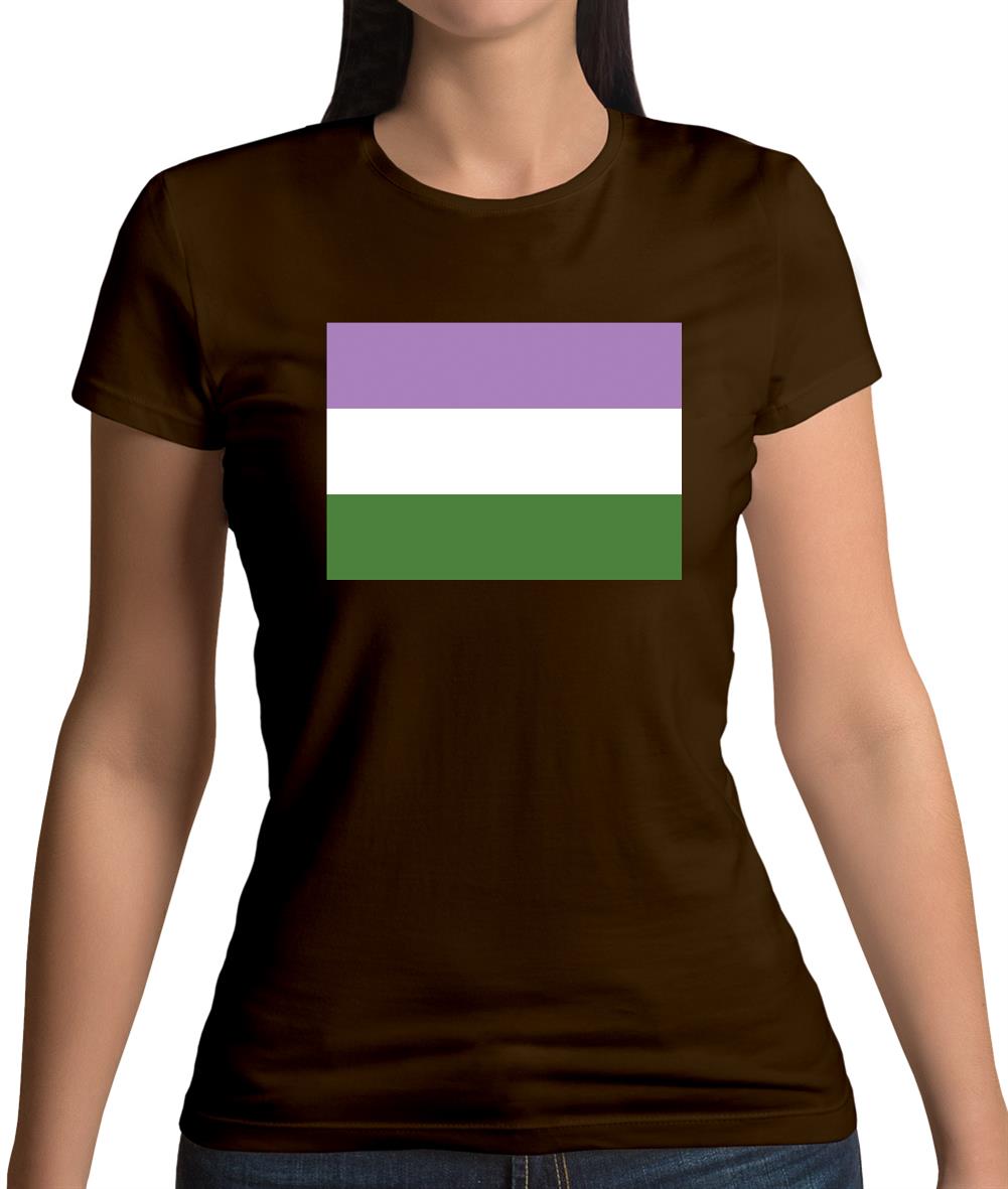 Lgbt Flags Gender Queer Womens T-Shirt Lgbt Flags Gender Queer Womens T-Shirt