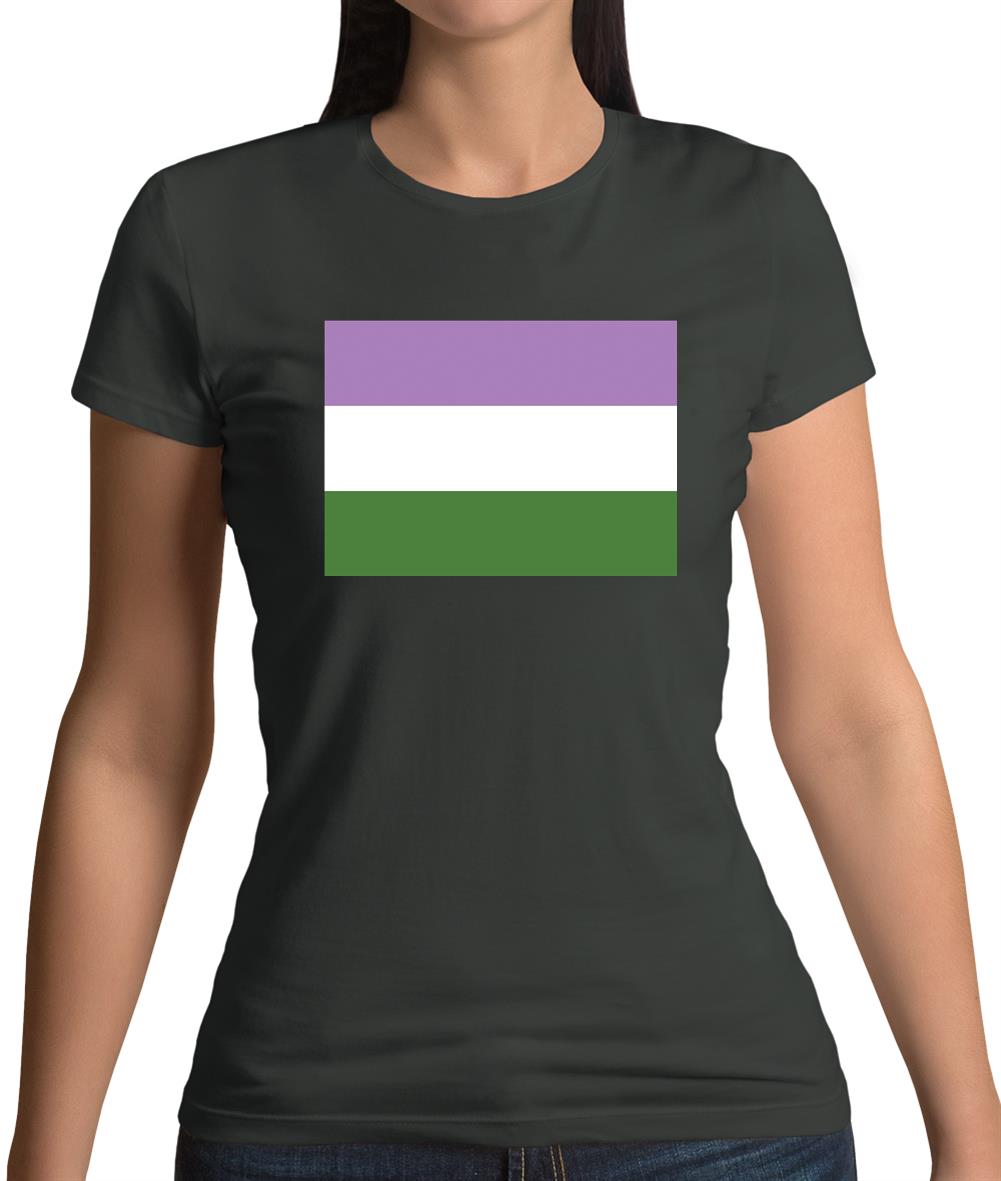 Lgbt Flags Gender Queer Womens T-Shirt Lgbt Flags Gender Queer Womens T-Shirt