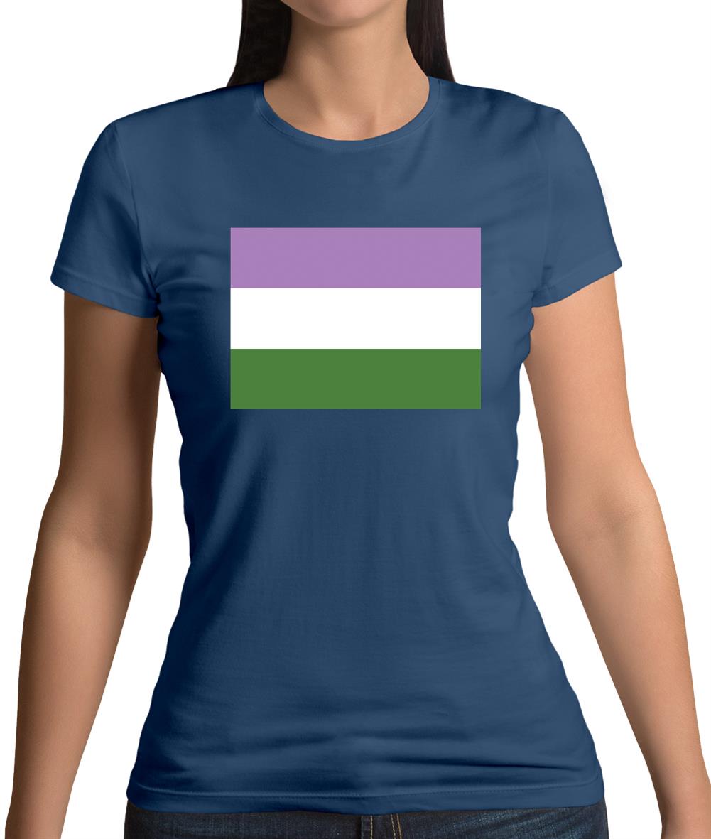 Lgbt Flags Gender Queer Womens T-Shirt Lgbt Flags Gender Queer Womens T-Shirt