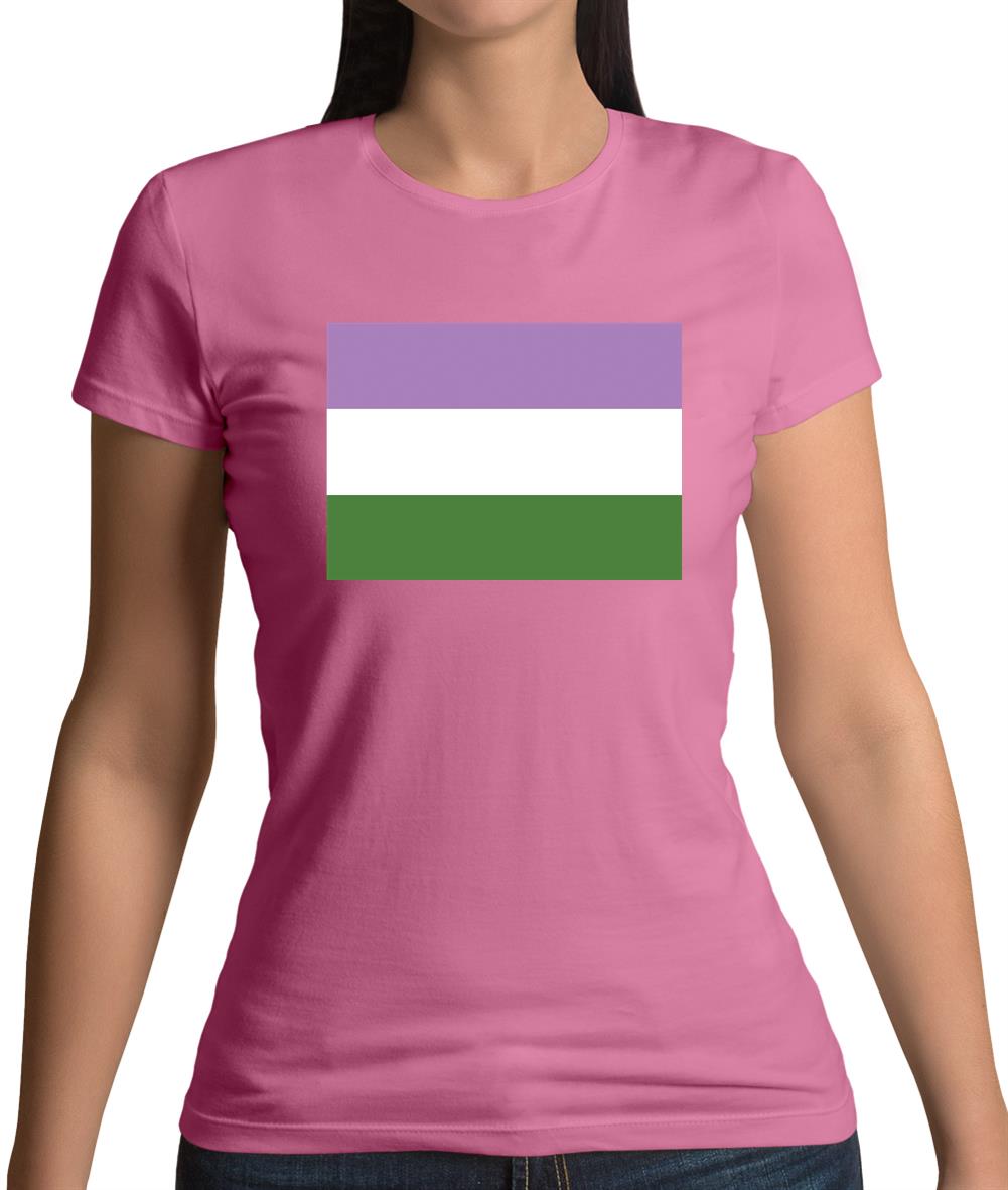 Lgbt Flags Gender Queer Womens T-Shirt Lgbt Flags Gender Queer Womens T-Shirt