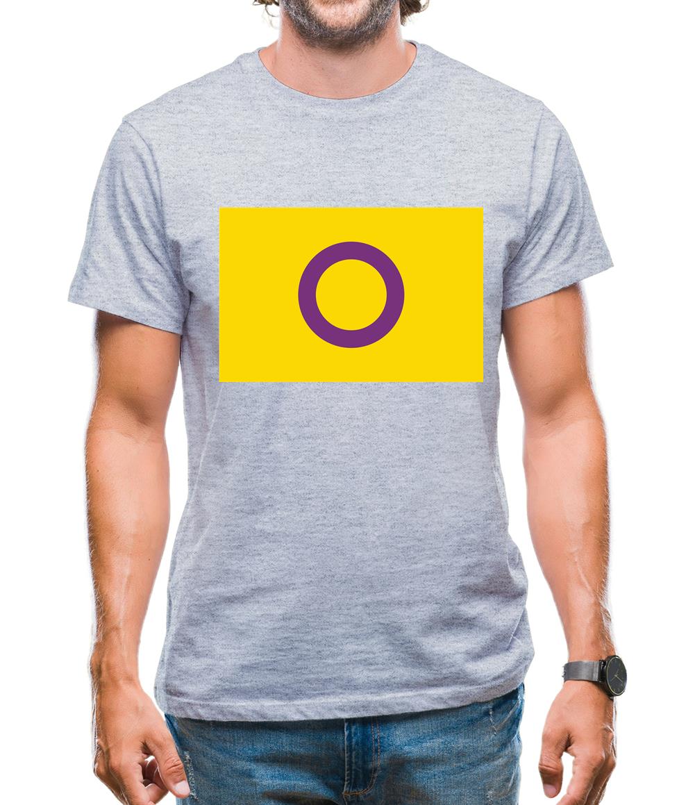 Lgbt Flags Intersex Mens T-Shirt Lgbt Flags Intersex Mens T-Shirt
