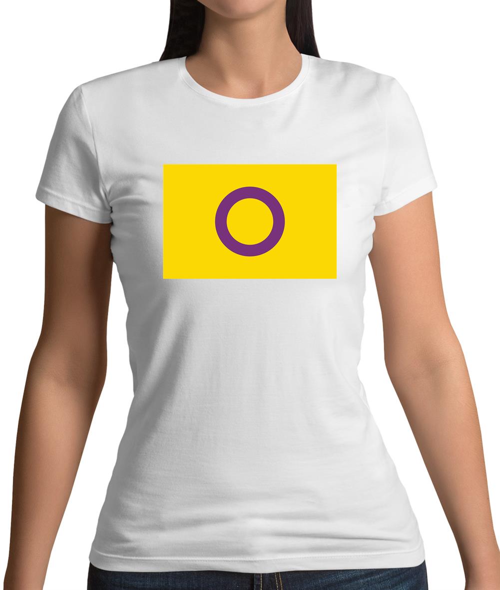 Lgbt Flags Intersex Womens T-Shirt Lgbt Flags Intersex Womens T-Shirt