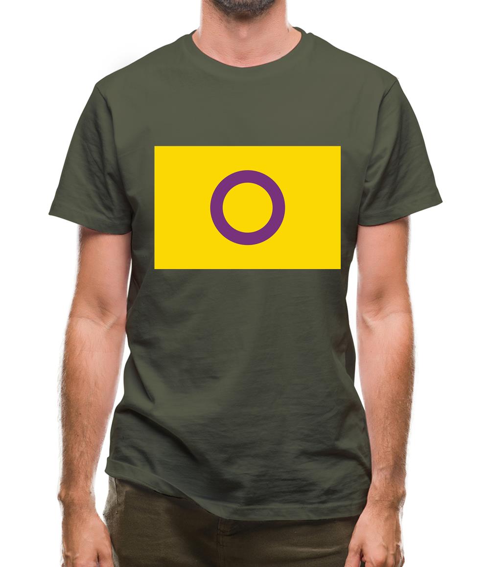 Lgbt Flags Intersex Mens T-Shirt Lgbt Flags Intersex Mens T-Shirt