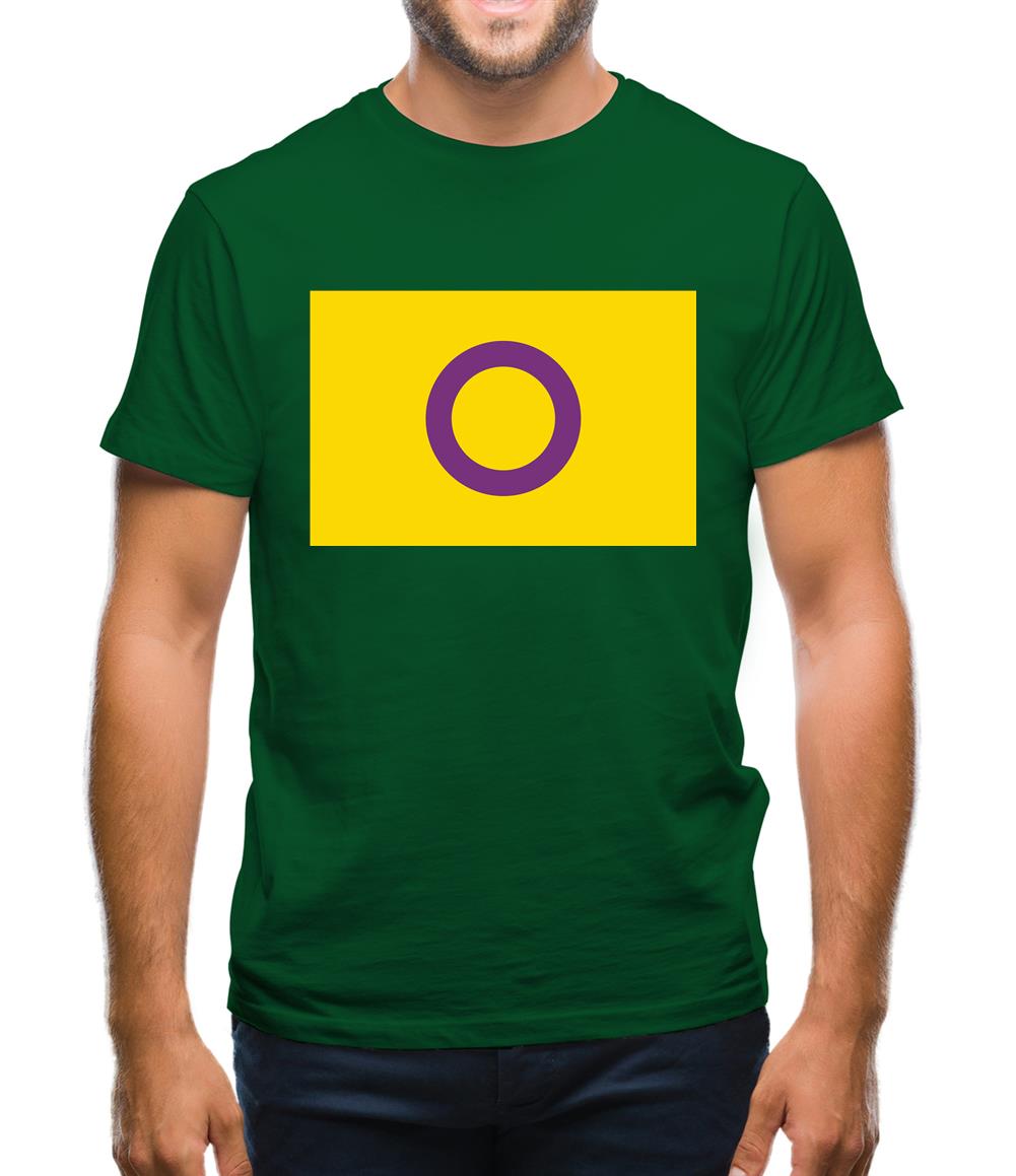 Lgbt Flags Intersex Mens T-Shirt Lgbt Flags Intersex Mens T-Shirt