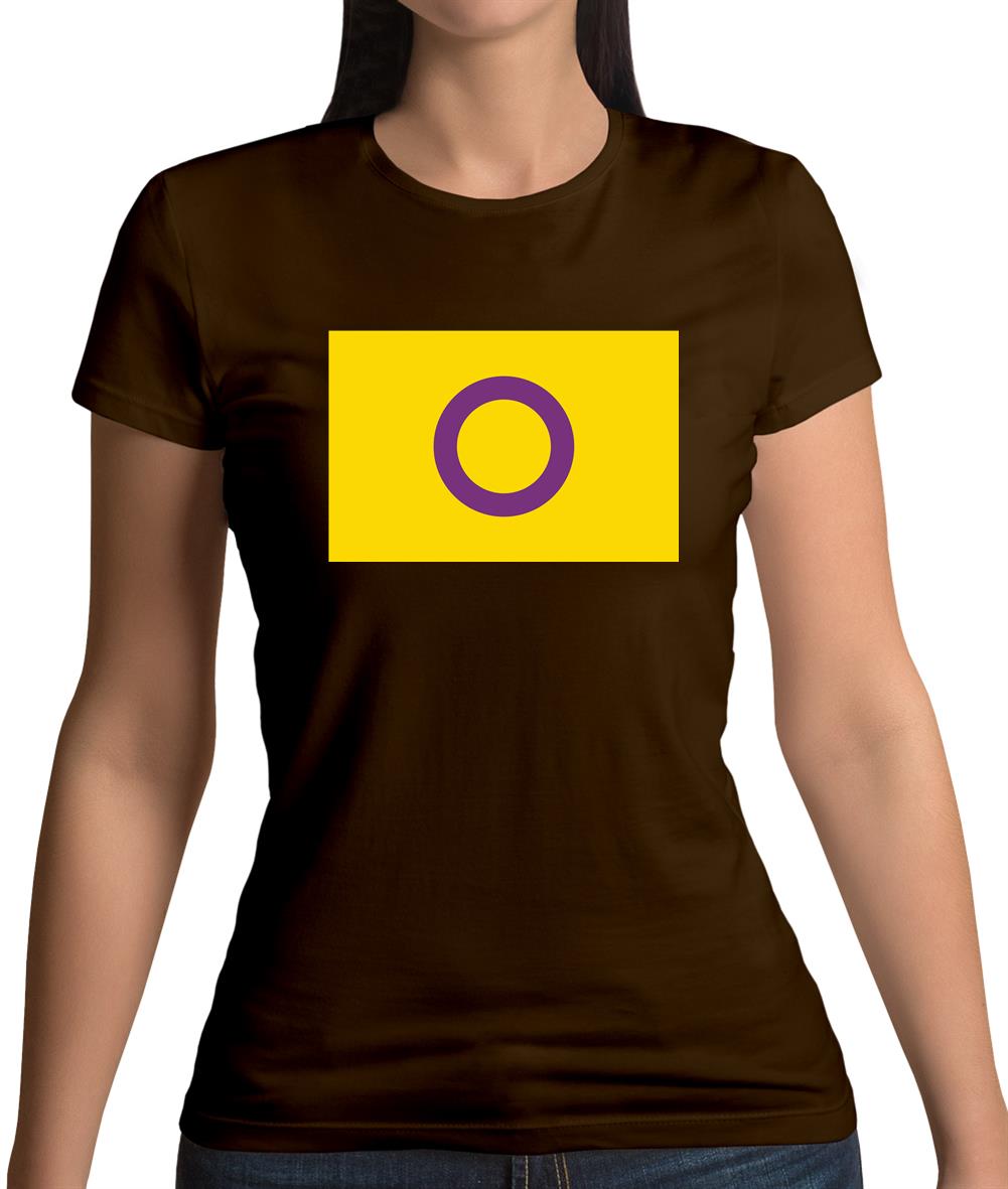 Lgbt Flags Intersex Womens T-Shirt Lgbt Flags Intersex Womens T-Shirt