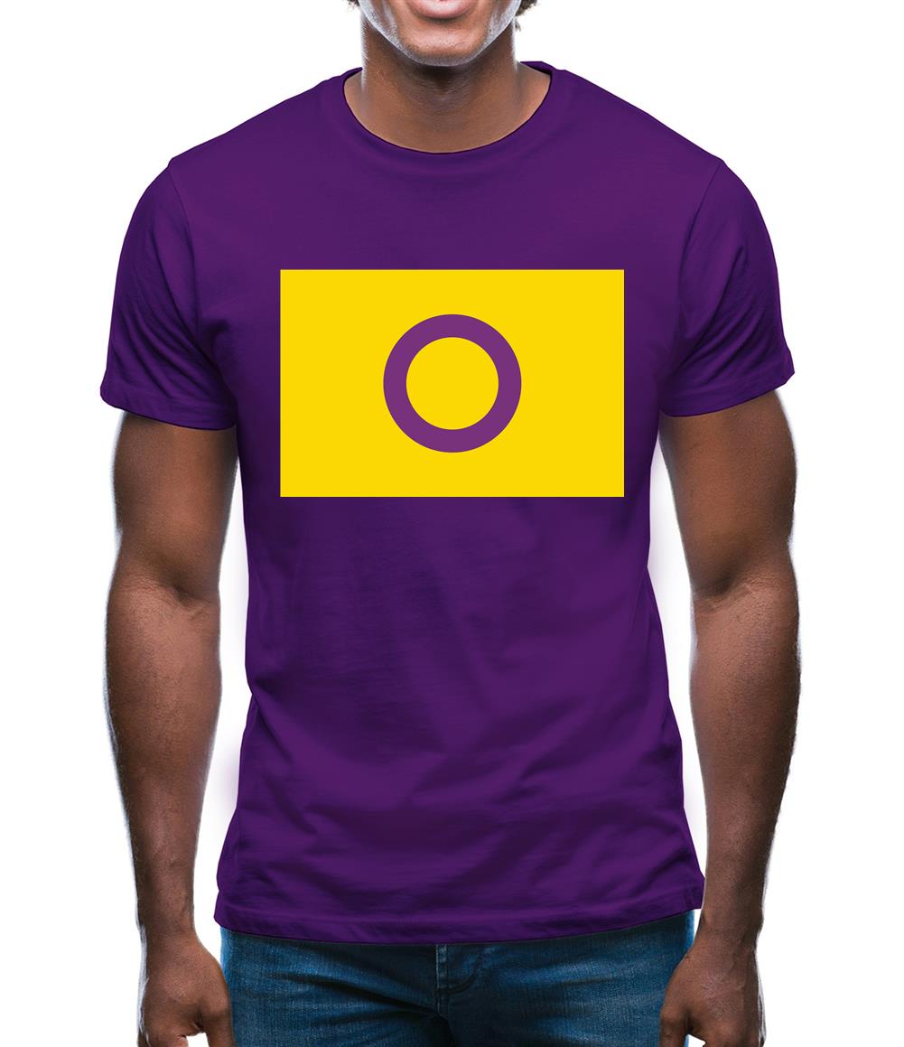 Lgbt Flags Intersex Mens T-Shirt Lgbt Flags Intersex Mens T-Shirt