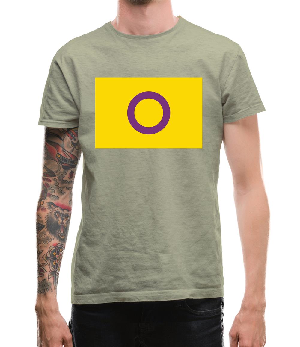 Lgbt Flags Intersex Mens T-Shirt Lgbt Flags Intersex Mens T-Shirt