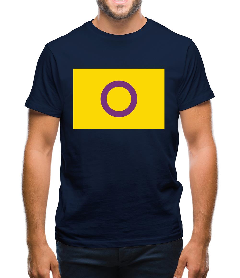Lgbt Flags Intersex Mens T-Shirt Lgbt Flags Intersex Mens T-Shirt