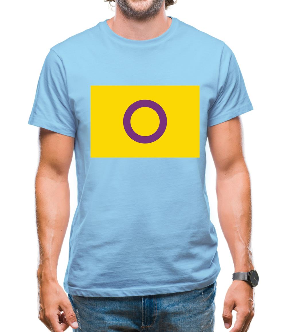 Lgbt Flags Intersex Mens T-Shirt Lgbt Flags Intersex Mens T-Shirt