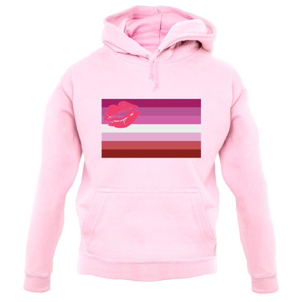 Lgbt Flags Lipstick Lesbian unisex hoodie Lgbt Flags Lipstick Lesbian unisex hoodie