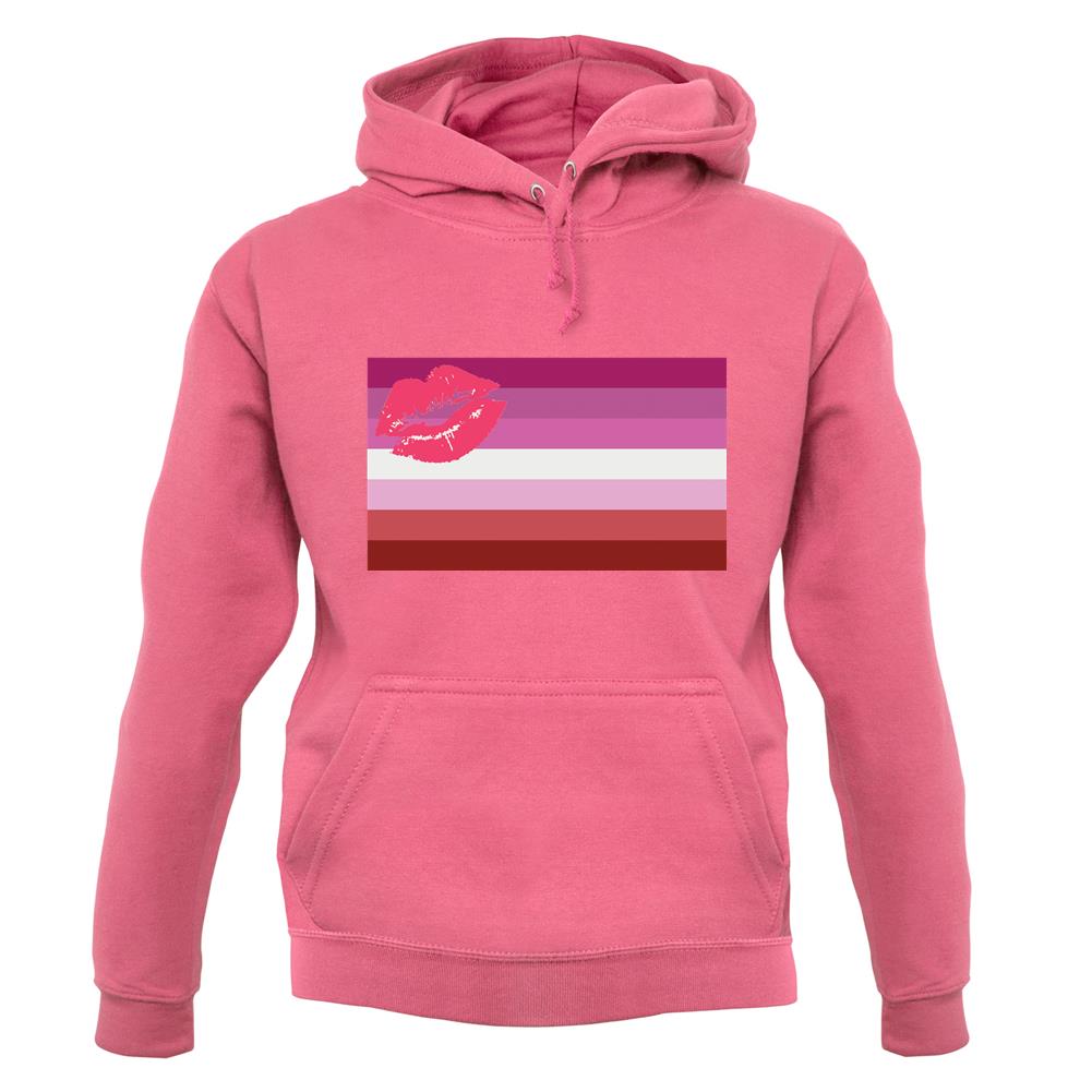 Lgbt Flags Lipstick Lesbian unisex hoodie Lgbt Flags Lipstick Lesbian unisex hoodie