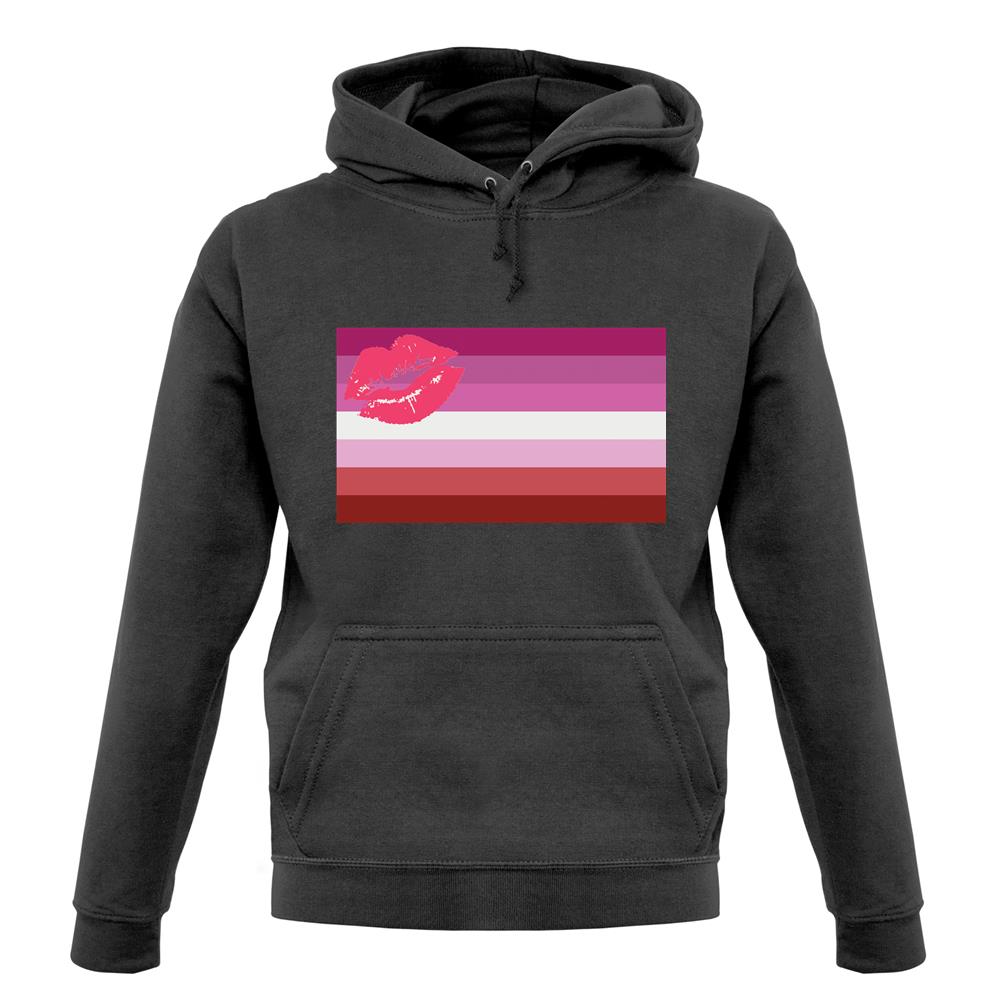 Lgbt Flags Lipstick Lesbian unisex hoodie Lgbt Flags Lipstick Lesbian unisex hoodie