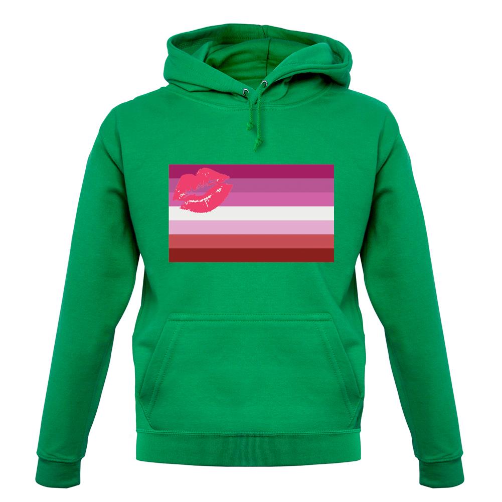 Lgbt Flags Lipstick Lesbian unisex hoodie Lgbt Flags Lipstick Lesbian unisex hoodie