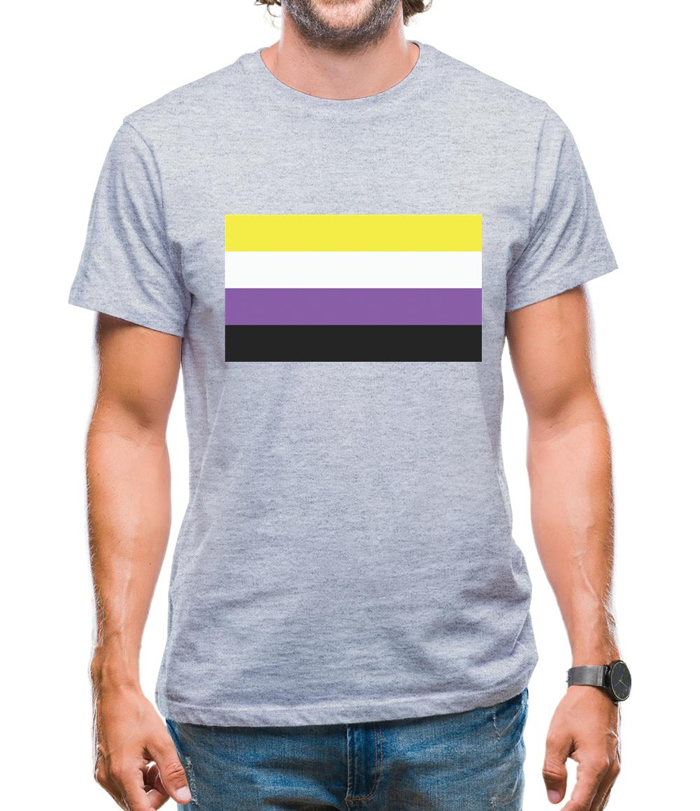 Lgbt Flags Nonbinary Mens T-Shirt Lgbt Flags Nonbinary Mens T-Shirt
