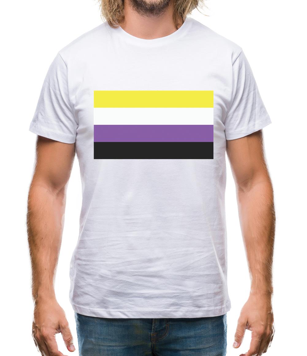 Lgbt Flags Nonbinary Mens T-Shirt Lgbt Flags Nonbinary Mens T-Shirt