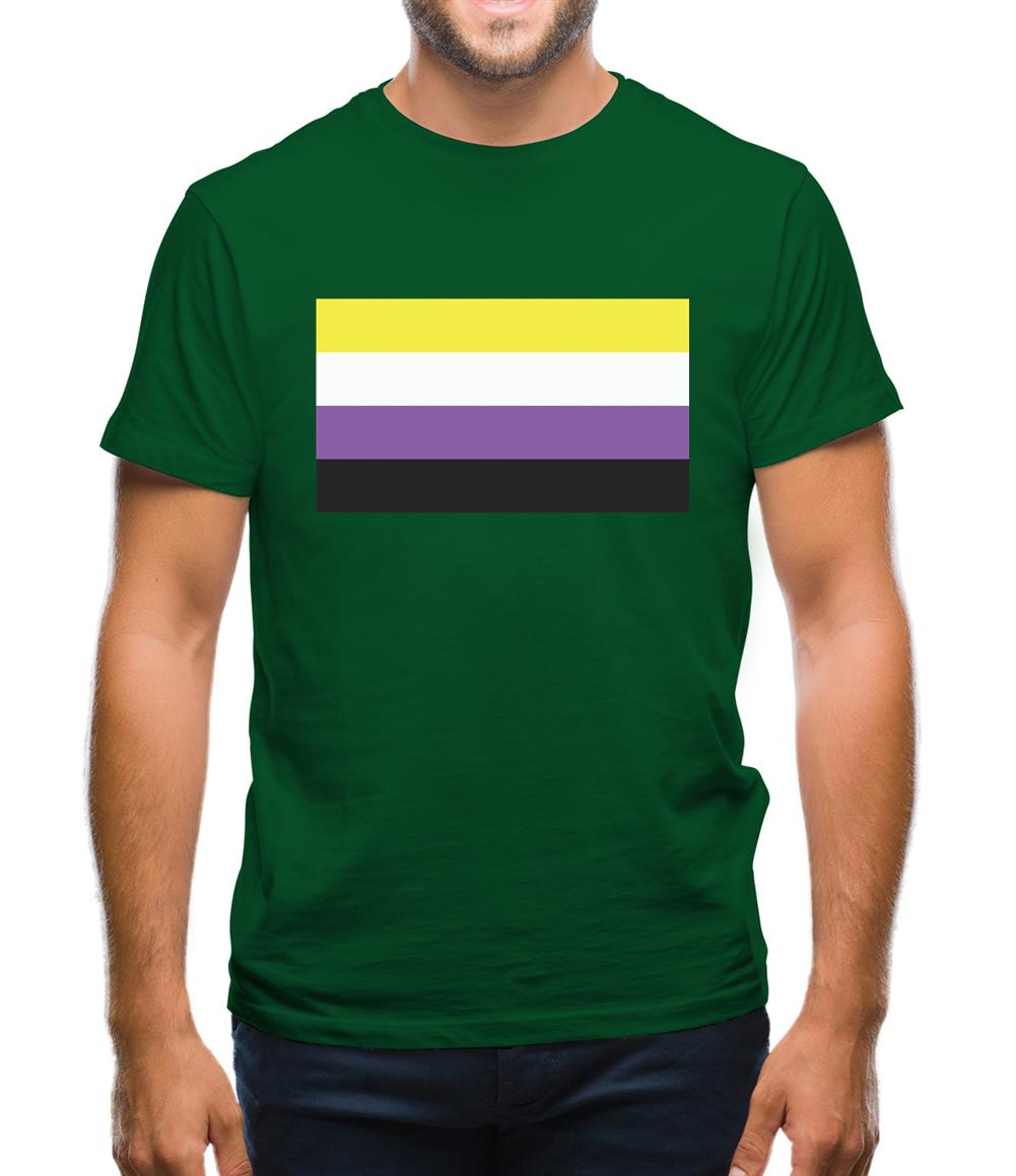 Lgbt Flags Nonbinary Mens T-Shirt Lgbt Flags Nonbinary Mens T-Shirt