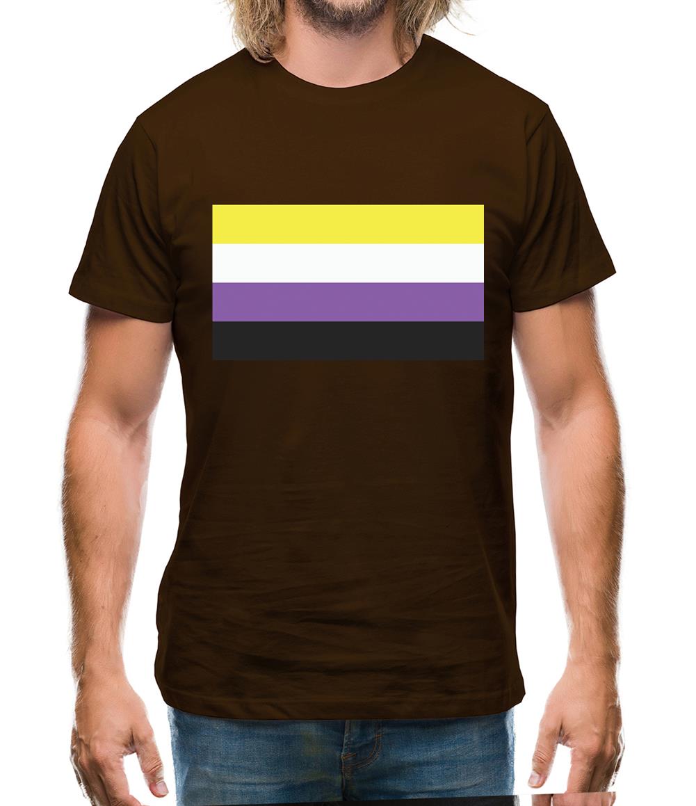 Lgbt Flags Nonbinary Mens T-Shirt Lgbt Flags Nonbinary Mens T-Shirt