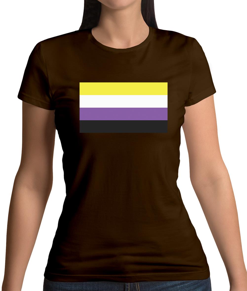 Lgbt Flags Nonbinary Womens T-Shirt Lgbt Flags Nonbinary Womens T-Shirt