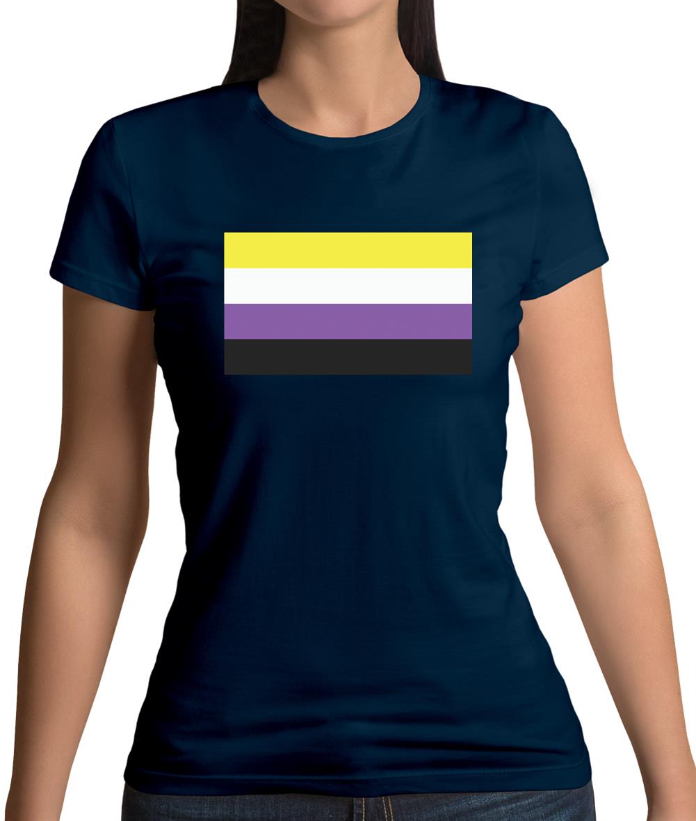 Lgbt Flags Nonbinary Womens T-Shirt Lgbt Flags Nonbinary Womens T-Shirt